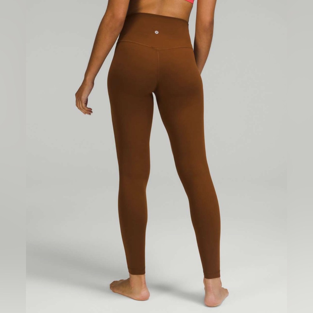 lululemon Align High-Rise Pant Legging Nulu in Roasted Brown (Hemmed)